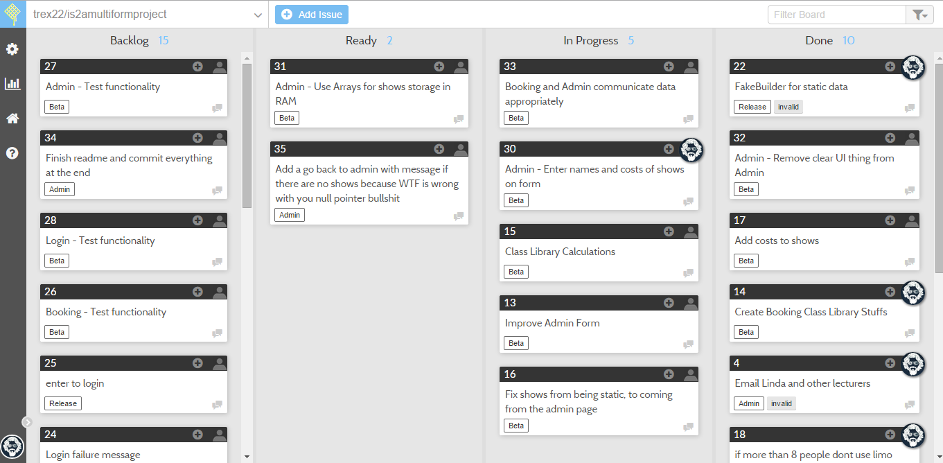 GitHub - TRex22/IS2AMultiFormProject: This is a coding project I have ...